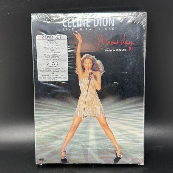 Brand new Celine Dion Live in Vegas A new day DVD - Picture 1 of 1